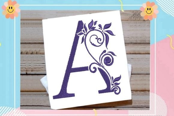 A Beautiful Monogram Letter