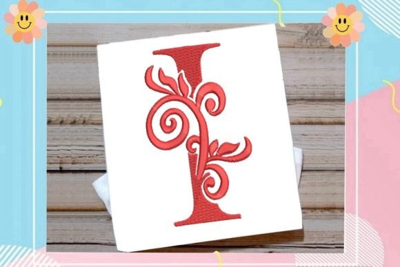 Beautiful Letter I Monogram: An Elegant Choice for Gifts