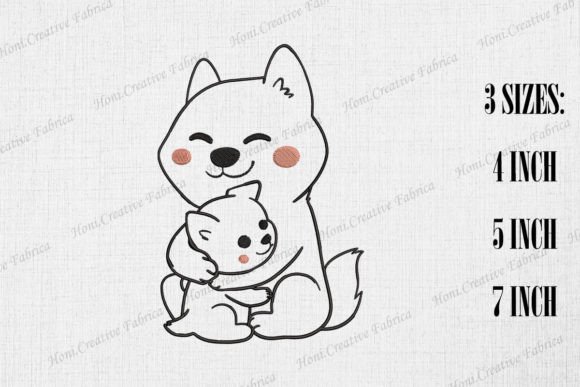 Cute Mama Dog: A Seasonal Embroidery Review