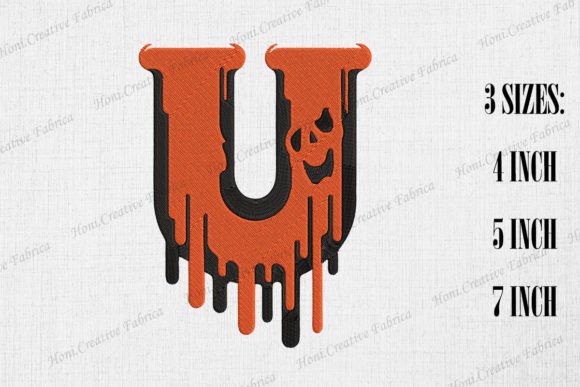 Halloween Letter U