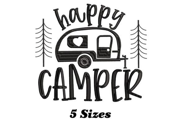 Happy Camper Embroidery Design Review