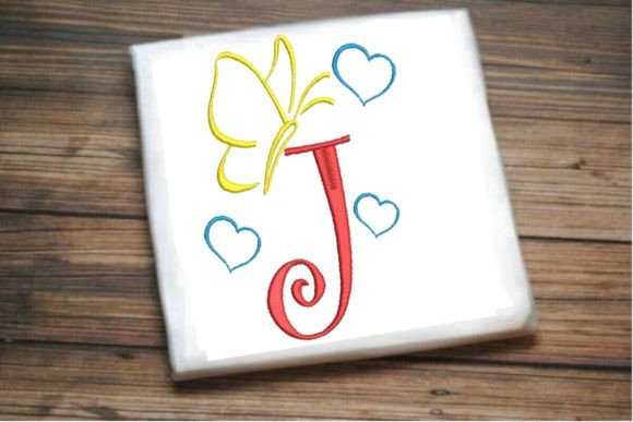 J Letter Love Butterfly Monogram Review