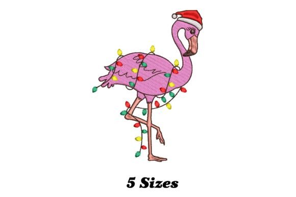 Lighting Flamingo Christmas
