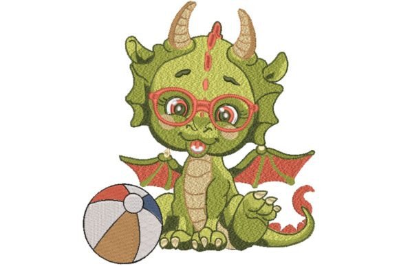 Review: Cartoon Green Fly Baby Boy Dragon Design