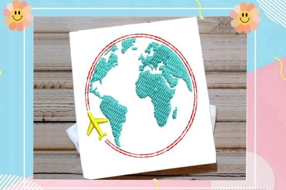 Review: Earth Drawing with Airplane 1 for Holiday Gifts