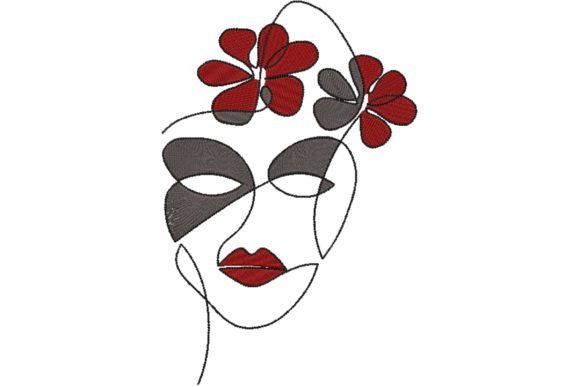 Review: Minimalist Line Art Woman Face for Boutiques