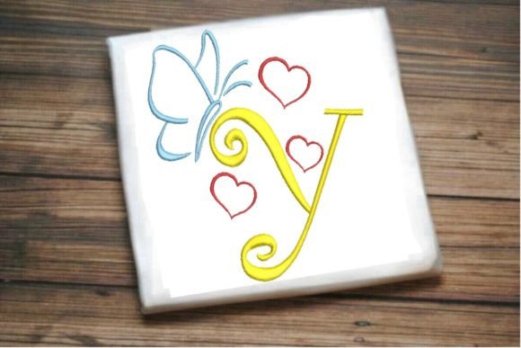 Review: Y Letter Love Butterfly Monogram for Craft Fairs